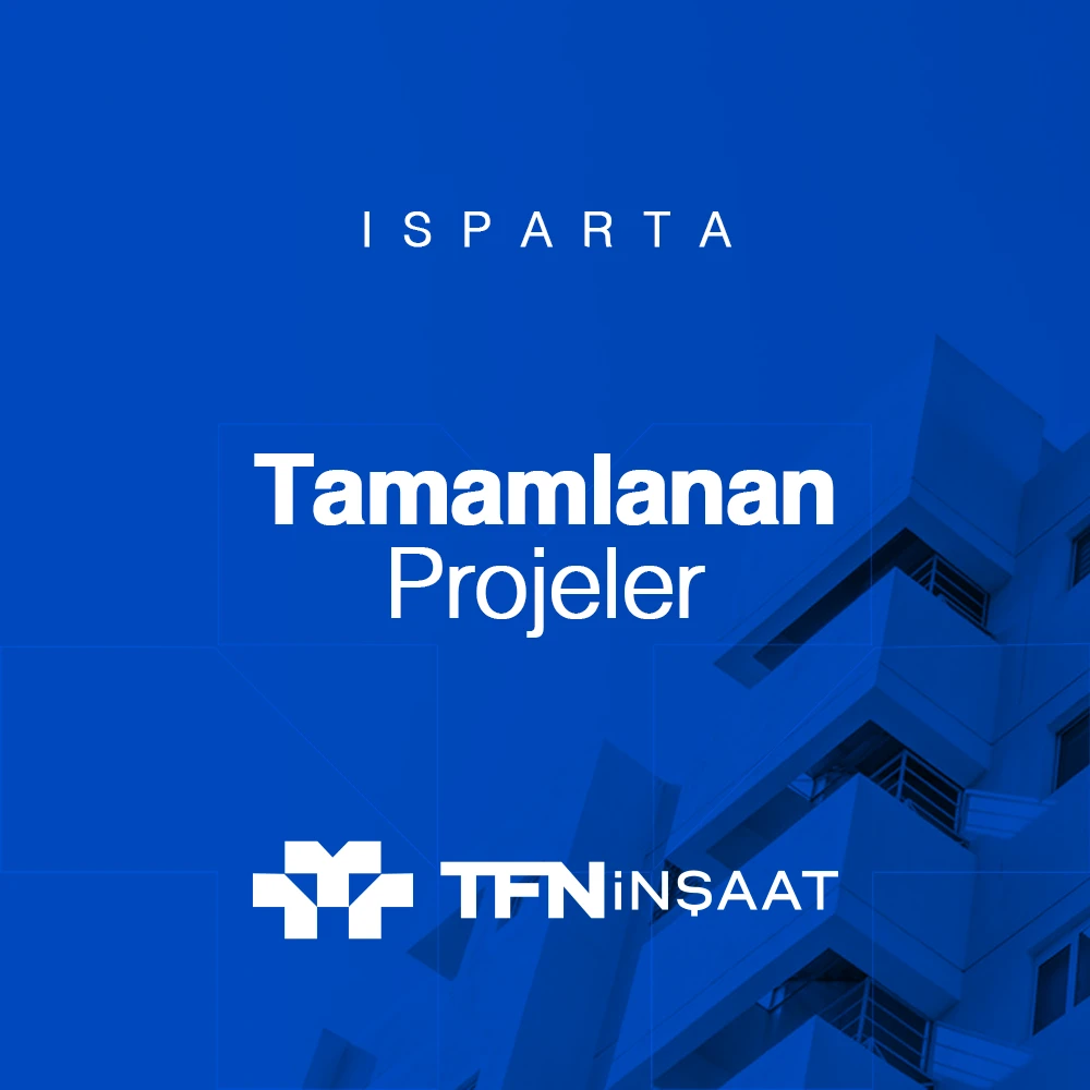 Isparta Tamamlanan Projeler